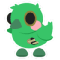 Zombie Chick Sticker - Rare from Halloween 2025 Sticker Pack